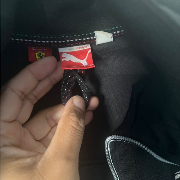 Ferrari Women's Black Cowl Neck Sweater - Picture 11 of 15